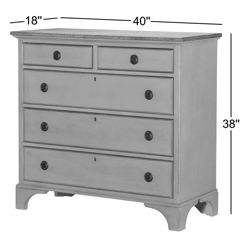 Country Living Home Collection Country Living 5-Drawer Accent